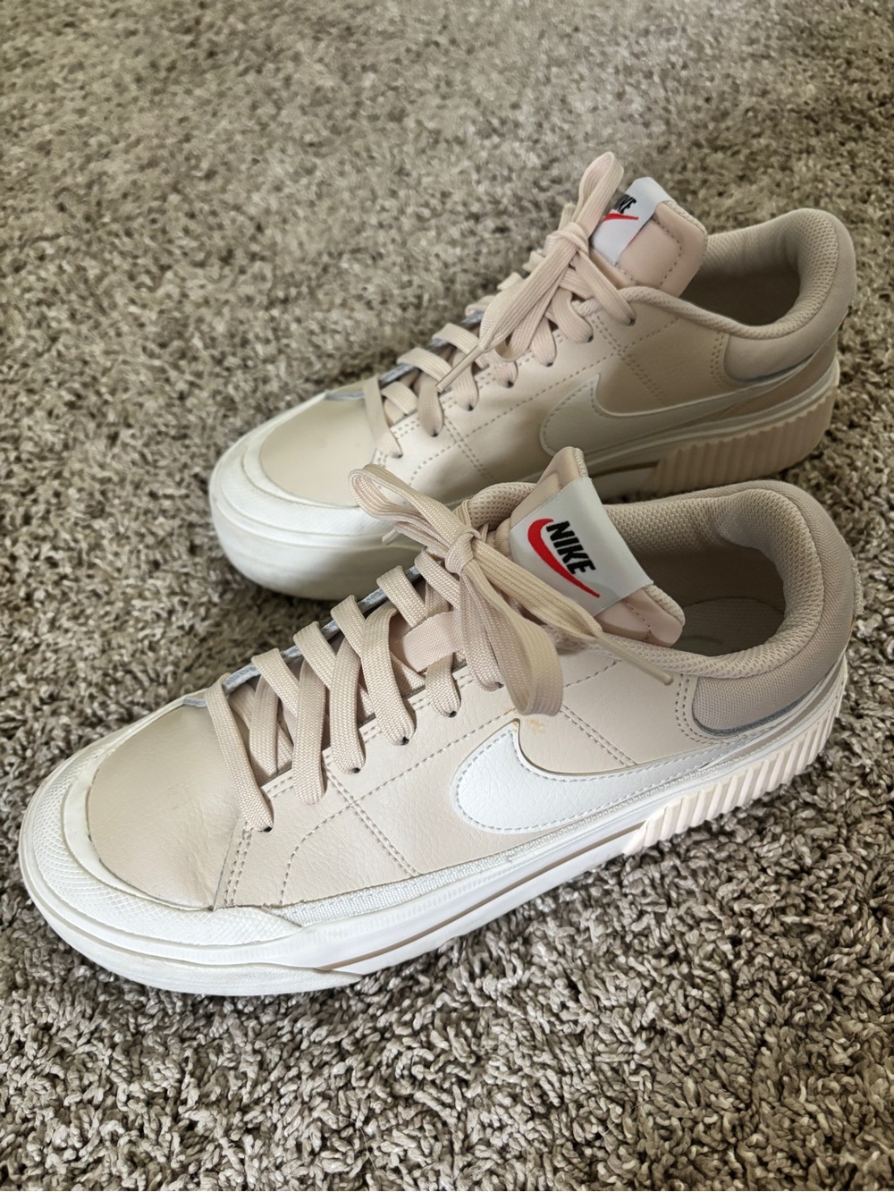 Nike Cream court legacy sneakers - Picture 3 of 12